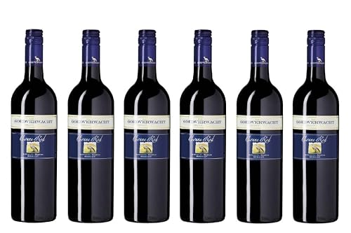 6x 0,75l - 2022er - Goedverwacht - Crane Red - Merlot - Robertson W.O. - Südafrika - Rotwein trocken von Goedverwacht