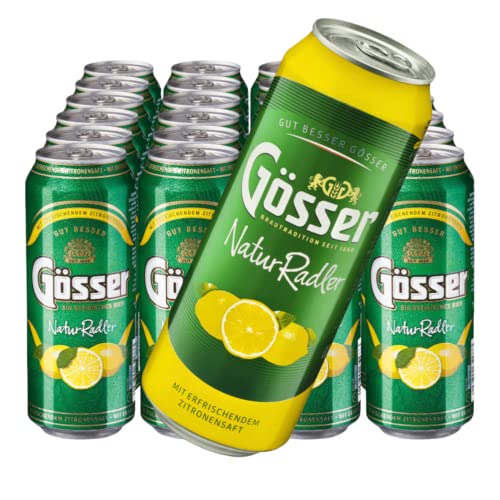 Gösser Naturradler Zitrone 0,5l Mehrweg (18x 0,5l) von Gösser