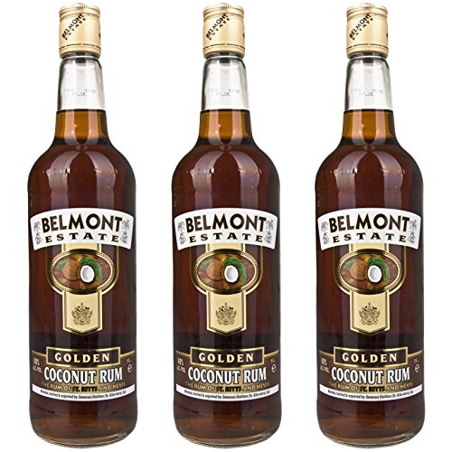 Belmont Estate Sangsters Gold Coconut Rum (3 x 1,0l) von Gold Coconut Rum