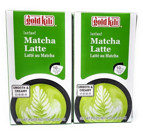 [ 2x 250g (10x25g) ] GOLD KILI Instant MATCHA Latte Getränk / Matcha Latte von Gold Kili