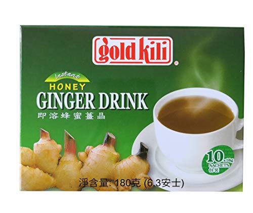6er Pack GOLD KILI Instant Ingwer Getränk [6x 10x 18g] Ginger Drink von Gold Kili