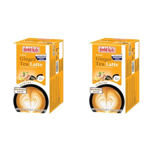 Gold Kili - Instant Ingwer Tee Milch - (1 X 10 X 25 GR) (Packung mit 2) von Gold Kili