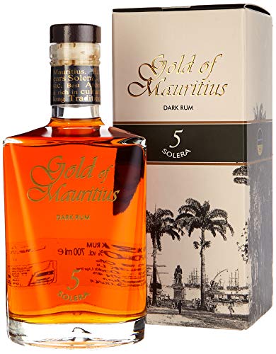 Gold of Mauritius Dark Rum 5 Solera Rum (1 x 0.7 l) von Gold of Mauritius