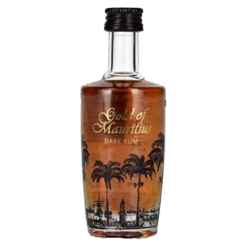 Gold of Mauritius Dark Rum Miniatur (3 x 0.05 l) von Gold of Mauritius