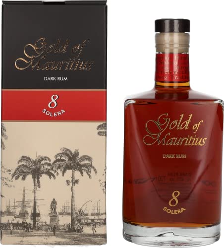 Gold of Mauritius Dark Rum Solera 8 0,7L -GB- von Gold of Mauritius