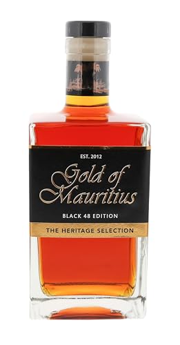 Gold of Mauritius I Rum Black 48 Edition I 700 ml Flasche I 48% Volume I Premium Rum aus Mauritius Gold of Mauritius I Rum Black 48 Edition I 700 ml Flasche I 48% Volume I Premium Rum aus Mauritius von Gold of Mauritius