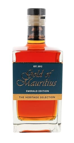 Gold of Mauritius I Rum Emerald Edition I 700 ml Flasche I 40% Volume I Premium Rum aus Mauritius Gold of Mauritius I Rum Emerald Edition I 700 ml Flasche I 40% Volume I Premium Rum aus Mauritius von Gold of Mauritius