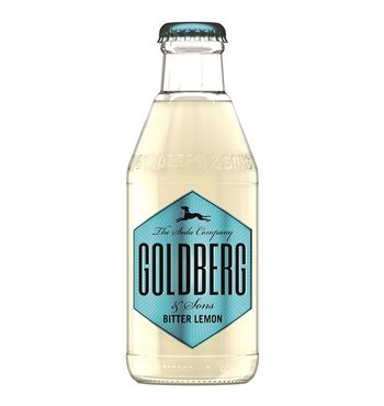 20 Flaschen Goldberg Bitter Lemon a 200ml inc. Pfand