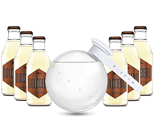 Moscow Mule Set - Kabumm Vodka 0,7l 700ml (40% Vol) + 6x Goldberg Intense Ginger 200ml - Inkl. Pfand MEHRWEG von Goldberg-Goldberg