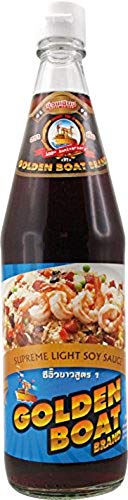 Golden Boat Sojasauce, hell (1 x 700 ml) von GREAT BRITISH TRADING LIMITED