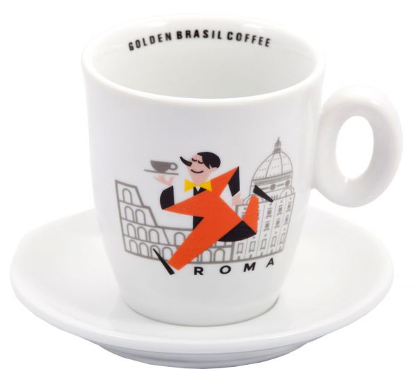 Golden Brasil Milchkaffeetasse Golden Brasil Milchkaffeetasse von Golden Brasil Coffee