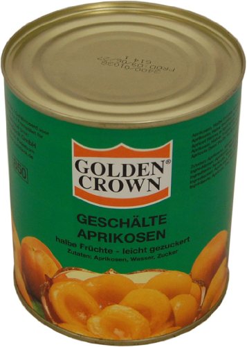 Golden Crown Aprikosen 1/2 Frucht 480g von Golden Crown