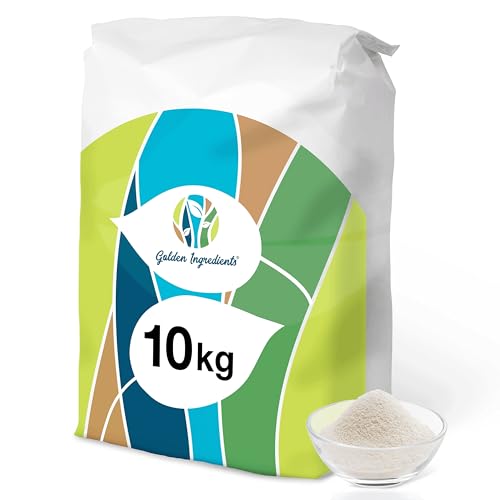 GOLDEN INGREDIENTS Johannisbrotkernmehl 10 kg, natürliches Verdickungsmittel, veganer Ei-Ersatz, glutenfrei, Backen und Kochen XXL Pack von Golden Ingredients