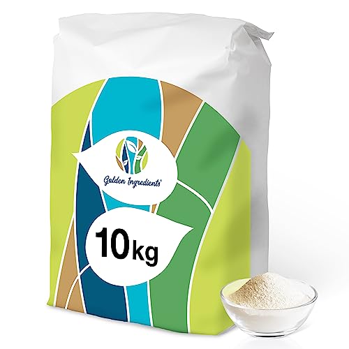 GOLDEN INGREDIENTS Xanthan Gum Pulver 10 kg Verdickungsmittel vegan, glutenfrei, Stabilisator, Saucen, Ketchup, Eis von Golden Ingredients