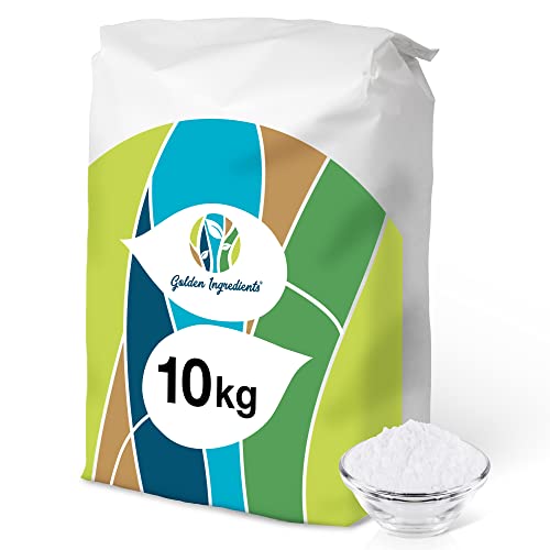 Golden Ingredients Natron Pulver 10 kg Natriumhydrogencarbonat, Backsoda, Backpulver, Soda, Lebensmittelqualität von Golden Ingredients
