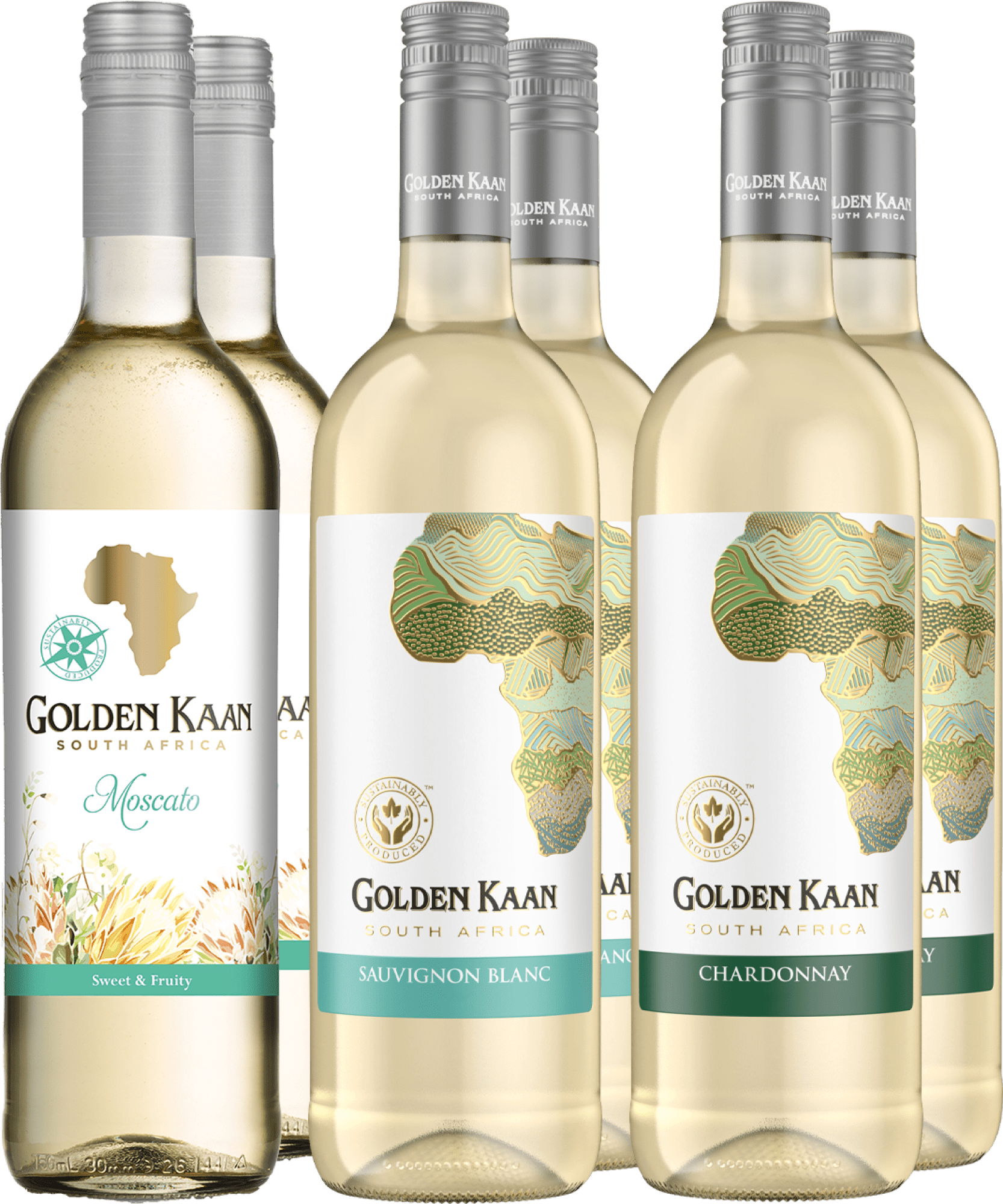 6er-Probierpaket »Die Weißweine von Golden Kaan« 6er-Probierpaket »Die Weißweine von Golden Kaan«