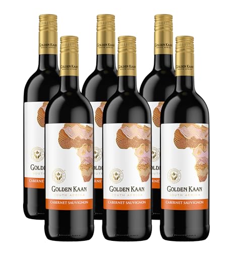 Golden Kaan Cabernet Sauvignon – Der trockene Rotwein des Qualitätsweingutes aus Südafrika (6 x 0,75l) von Golden Kaan