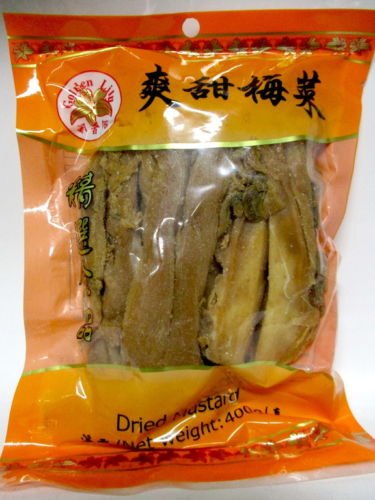 Golden Lily Moi Choy Dried Mustard, sweet 400 g, Senf Gemüse getrocknet & eingelegt Golden Lily Moi Choy Dried Mustard, sweet 400 g, Senf Gemüse getrocknet & eingelegt von Golden Lily