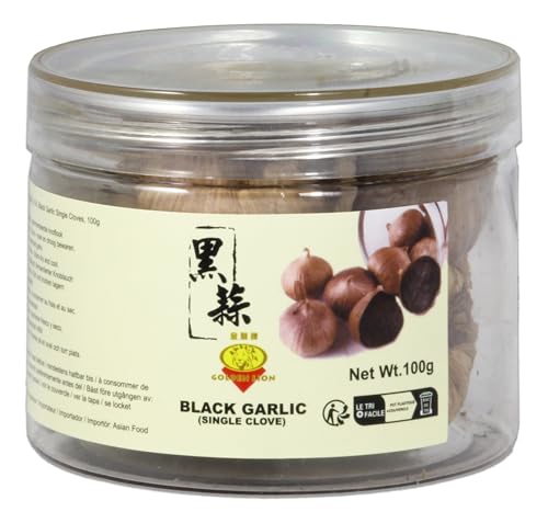 GOLDEN LION schwarzer Knoblauch 100g | Soloknoblauch - eine Zehe | Black Garlic GOLDEN LION schwarzer Knoblauch 100g | Soloknoblauch - eine Zehe | Black Garlic von Golden Lion