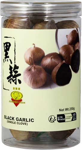 GOLDEN LION schwarzer Knoblauch 250g | Soloknoblauch - eine Zehe | Black Garlic GOLDEN LION schwarzer Knoblauch 250g | Soloknoblauch - eine Zehe | Black Garlic von Golden Lion
