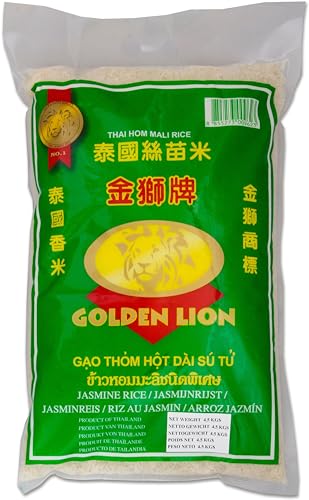 Golden Lion Jasmin Duftreis 4,5kg | Reis Jasmin Thai Hom Mali Rice von Golden Lion