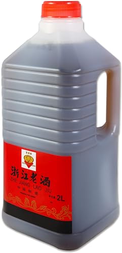 Golden Lion Zhe Jiang Kochwein 2 Liter | Cooking Wine | Zhejiang Lao Jiu alc. 14% vol. | Reiswein von Golden Lion