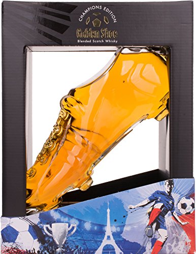 Golden Shoe Champions Edition Blended Scotch Whiskey mit Geschenkverpackung (1 x 0.7 l) von Jlwiy