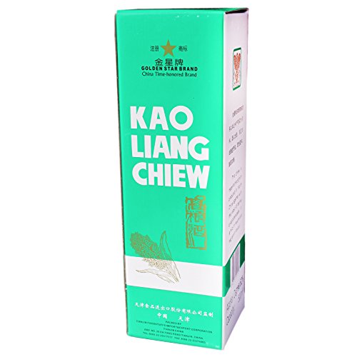 Sparen! 6x500ml Golden Star Kao Liang Chiew Original chinesische Spirituose von Golden Star