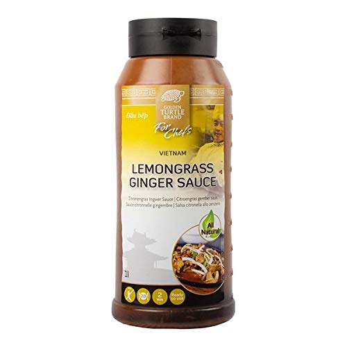 Golden Turtle Sauce Zitronengras Ingwer - Flasche 1 Liter von Golden Turtle
