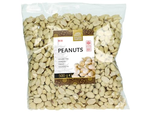 Golden Turtle Snacks Erdnüsse 500g (1 x 500 g) von GOLDEN TURTLE