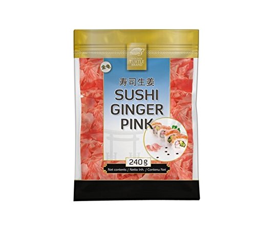 roter Sushi Ingwer sushiingwer ginger 240g pink von Golden Turtle
