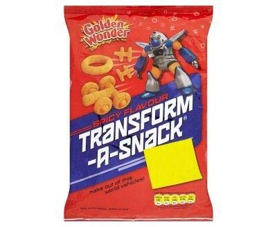 Golden Wonder Transformers Snacks Pikant - 90g - 3er-Packung von Golden Wonder