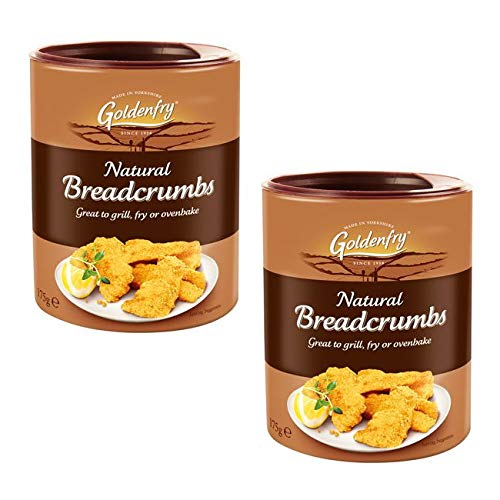 Goldenfry Natürliche Brotkrümel, 175 g, 2 Stück von Goldenfry