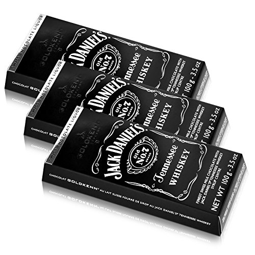 3x Jack Daniel´s Tennessee Whiskey Swiss Liqueur Schokolade 100g 3x Jack Daniel´s Tennessee Whiskey Swiss Liqueur Schokolade 100g von Goldkenn