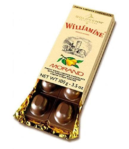 Morand Williamine Likör Schokolade 100g Morand Williamine Likör Schokolade 100g von Goldkenn