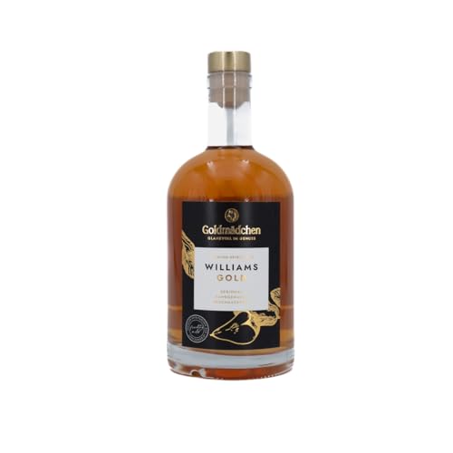 Goldmädchen Williams Gold | Premium Williams-Christ-Birnenbrand | Fruchtig mit Honig- und Vanillenoten | Handwerklich hergestellt aus Schwarzwälder Birnen | 500ml | 35% Vol. Goldmädchen Williams Gold | Premium Williams-Christ-Birnenbrand | Fruchtig mit Honig- und Vanillenoten | Handwerklich hergestellt aus Schwarzwälder Birnen | 500ml | 35% Vol. von Goldmädchen