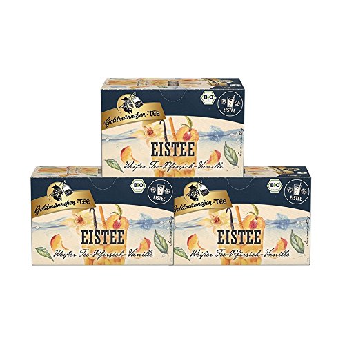 Goldm?nnchen-TEE EISTEE Wei?er Tee Pfirsich-Vanille, 3er Pack Goldm?nnchen-TEE EISTEE Wei?er Tee Pfirsich-Vanille, 3er Pack von Goldmännchen Tee