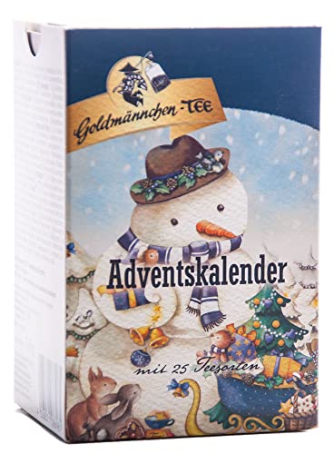 Goldmännchen Engel Tee-Adventskalender 24 + 1 Portionsbeutel, 50g Goldmännchen Engel Tee-Adventskalender 24 + 1 Portionsbeutel, 50g von Goldmännchen Tee
