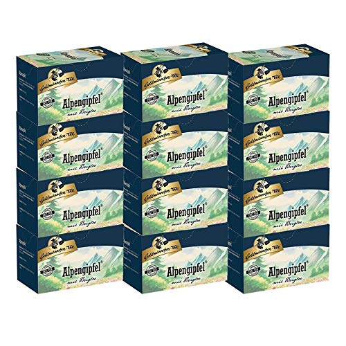 Goldmännchen-TEE Alpengipfel mit griechischem Bergtee 12er Pack Goldmännchen-TEE Alpengipfel mit griechischem Bergtee 12er Pack von Goldmännchen Tee