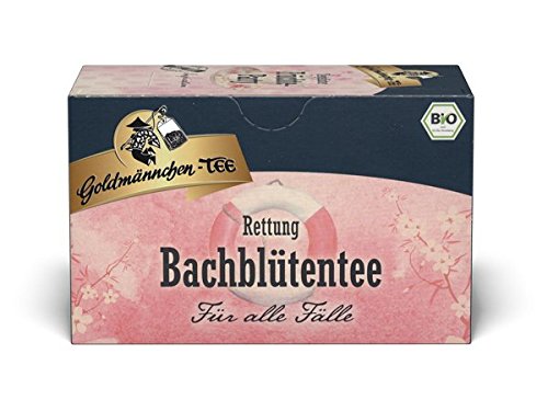 Goldmännchen-TEE Blütenkraft Bachblütentee Rettung - Für alle Fälle BIO 12er Pack von Goldmännchen Tee
