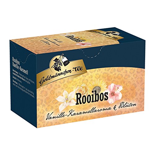 Goldmännchen-TEE Rooibos Vanille 12er Pack von Goldmännchen Tee