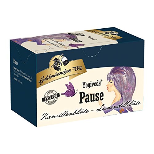 Goldmännchen-TEE Yogiveda "Pause" Kamillenblüte-Lavendelblüte 1er Pack von Goldmännchen Tee