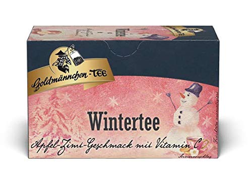 Wintertee (Apfel-Zimt-Vitamin C) Tee von Goldmännchen 3x 20 Beutel von Goldmännchen Tee
