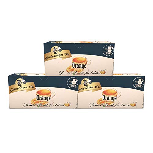 Goldm?nnchen-Tee Jumbo Orange, 3er Pack von Goldmännchen Tee