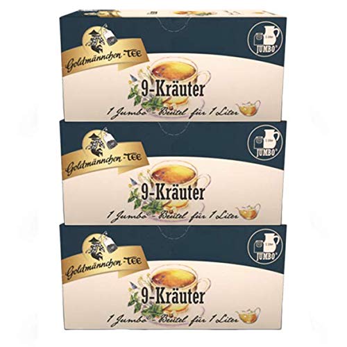 Goldm?nnchen-TEE JUMBO 9-Kr?utertee, 3er Goldm?nnchen-TEE JUMBO 9-Kr?utertee, 3er von Goldmännchen Tee