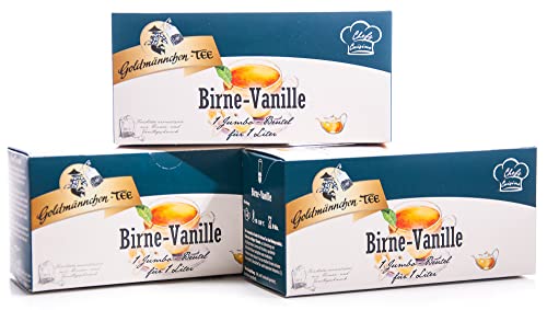 Goldm?nnchen-TEE JUMBO Birne-Vanille. 3er Pack von Goldmännchen Tee