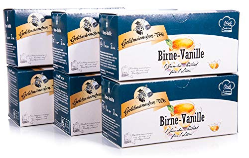 Goldm?nnchen-TEE JUMBO Birne-Vanille. 6er Pack von Goldmännchen Tee