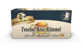 Goldm?nnchen-TEE JUMBO Fenchel-Anis-K?mmel, 6er Pack von Goldmännchen Tee