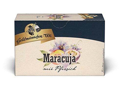 Goldmännchen Tee - Sanfte Maracuja mit Pfirsich einzeln versiegelt (2x40g) von Goldmännchen Tee