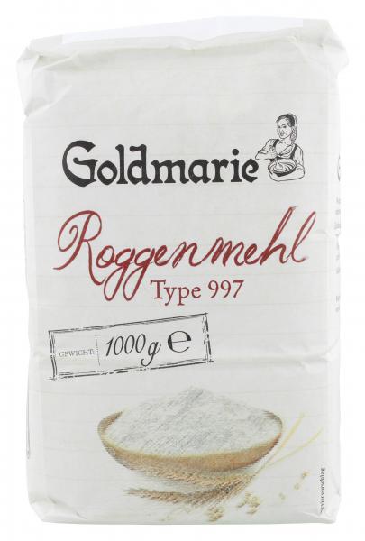 Goldmarie Roggenmehl Type 997 von Goldmarie